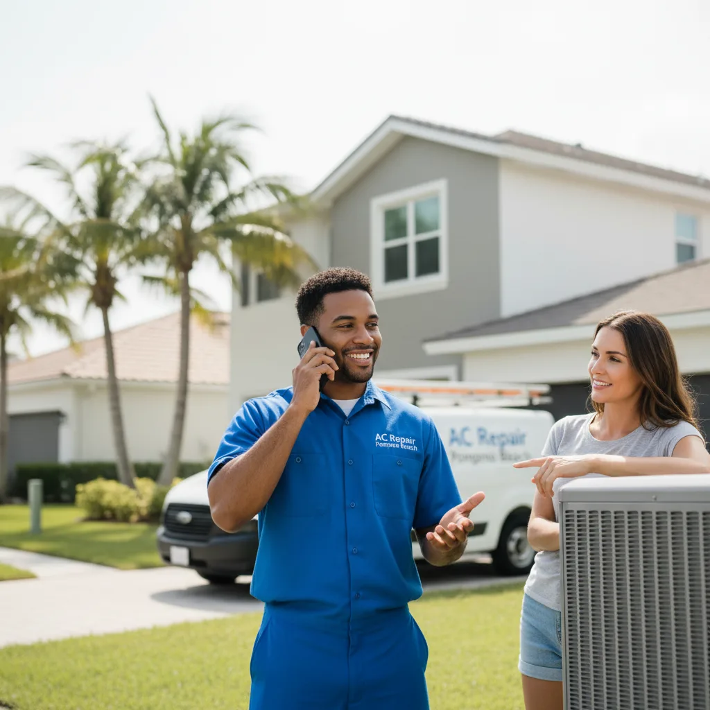 AC Repair Pompano Beach customer support in Wilmer